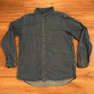 Levi's Made & Crafted LMC Denim Button Up Shirt Men's Size XL CLEAN RARE